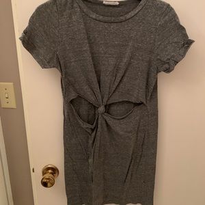 Gray dress